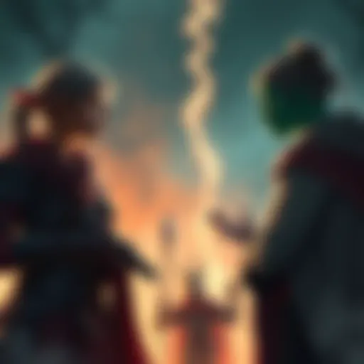 Players Choosing Changelings Three role-playing game players discussing their choice to be changelings, with one proposing to pretend as a half-elf.