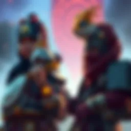 Gamers customizing their characters with new outfits in the game