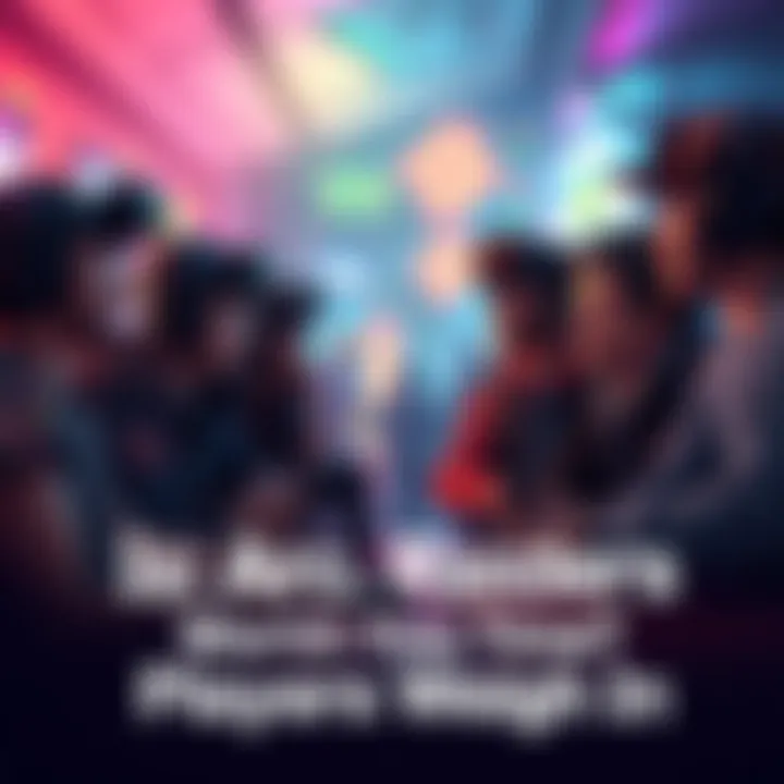 Players discussing Arc Raiders experiences A group of gamers sharing their thoughts on Arc Raiders in a casual setting