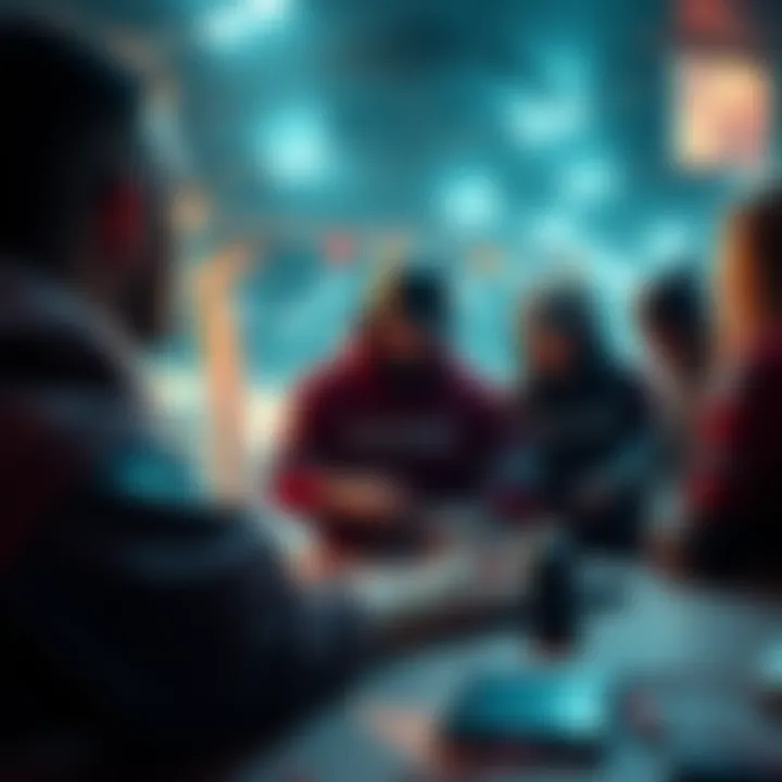 Group of players sharing thoughts on Bloodpoints and game strategies