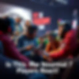 Group of gamers chatting about updates in gameplay dynamics and weapon balance in a popular video game