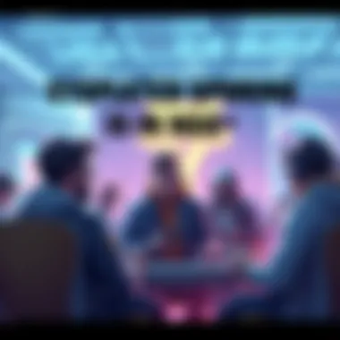 Group of gamers talking about challenges in NG+ levels