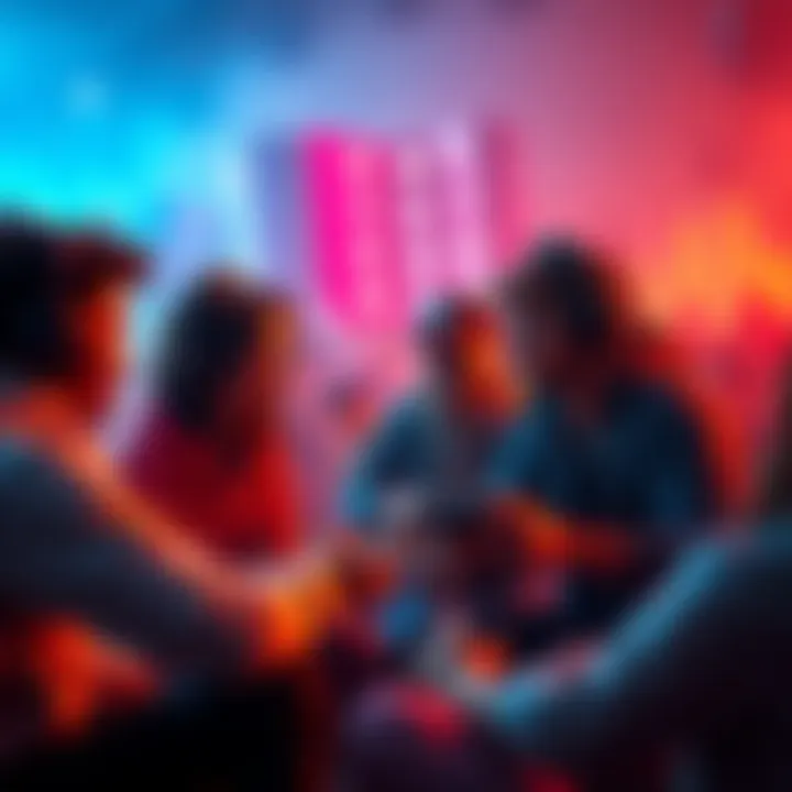 A group of gamers sharing their unique experiences while playing Part 2