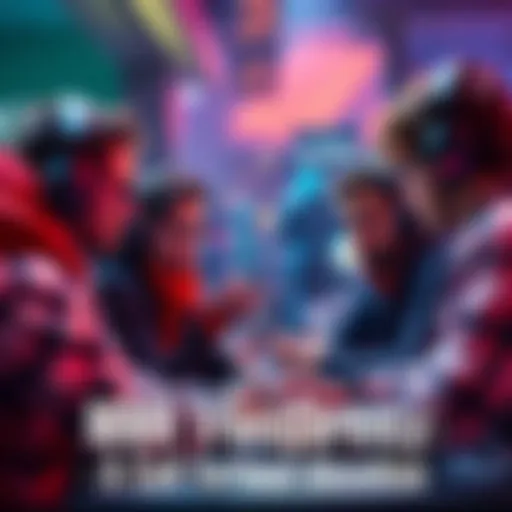 A group of gamers engaged in a conversation about Matchmaking Rating, focusing on skills and balance in gaming.