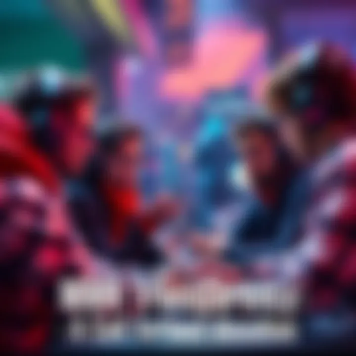 A group of gamers engaged in a conversation about Matchmaking Rating, focusing on skills and balance in gaming.