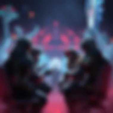 A group of players engaged in a heated discussion about player versus player combat in Arc Raiders