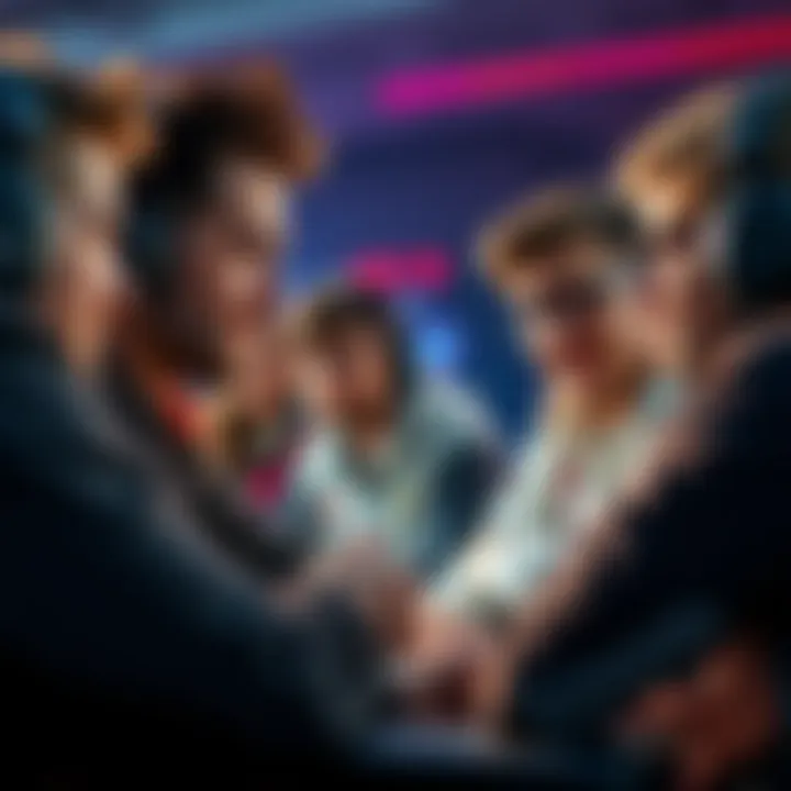 A group of gamers talking about the fairness of the ranked VP system with expressions of frustration and concern