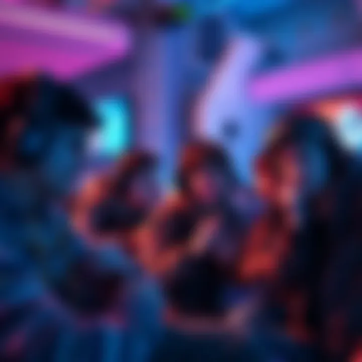 Players Enjoying Marathon Quests A group of players collaborating on a quest in Marathon, focused on their screens with excitement.