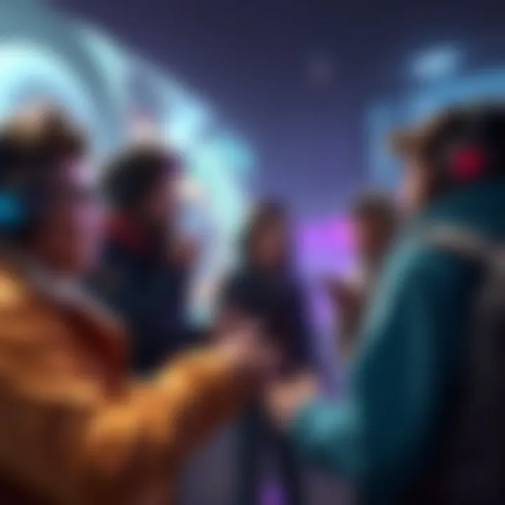 Group of players discussing stuttering issues in the game LoP