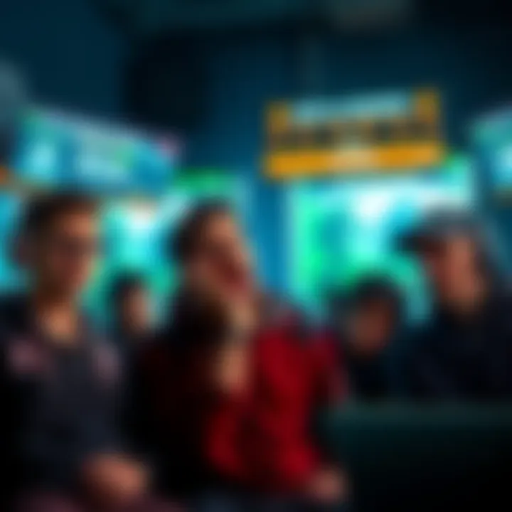 A group of gamers expressing frustration while playing unranked matches, with screens showing game stats and bot accounts in the background.