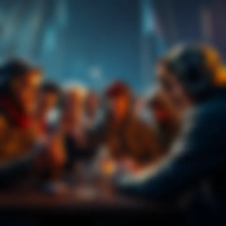 Players frustrated with game quests A group of gamers expressing disappointment over repetitive game tasks while discussing the Hullcracker blueprint