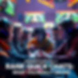 Group of players discussing rank quick chats while playing a video game, showcasing their interactions and reactions.