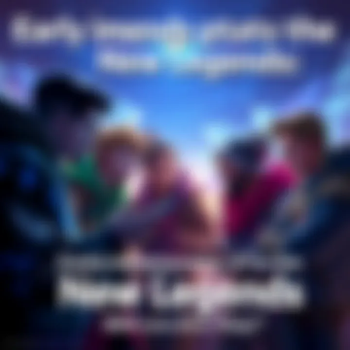 Group of players discussing their thoughts on new game legends after launch