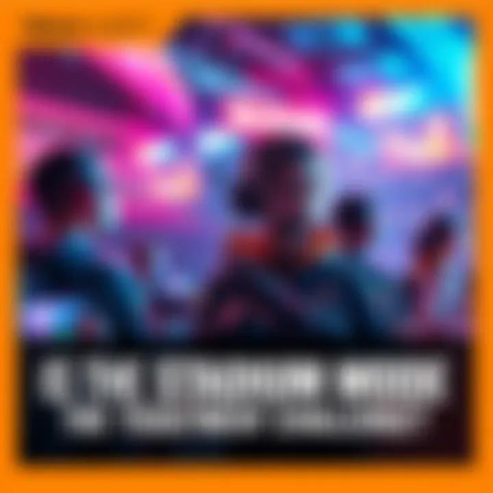 Gamers facing challenges in stadium mode, showcasing teamwork and strategy