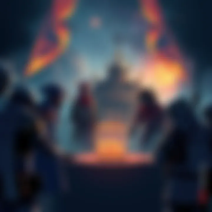 Group of players debating whether XP from shrines should count towards experience limits