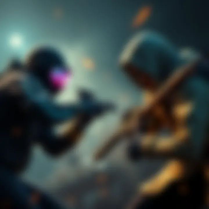 Players in a 2v8 match facing Trapper and Wraith Two players battling against Trapper and Wraith in a tense 2v8 match, showcasing the repetitive nature of gameplay with familiar killers.