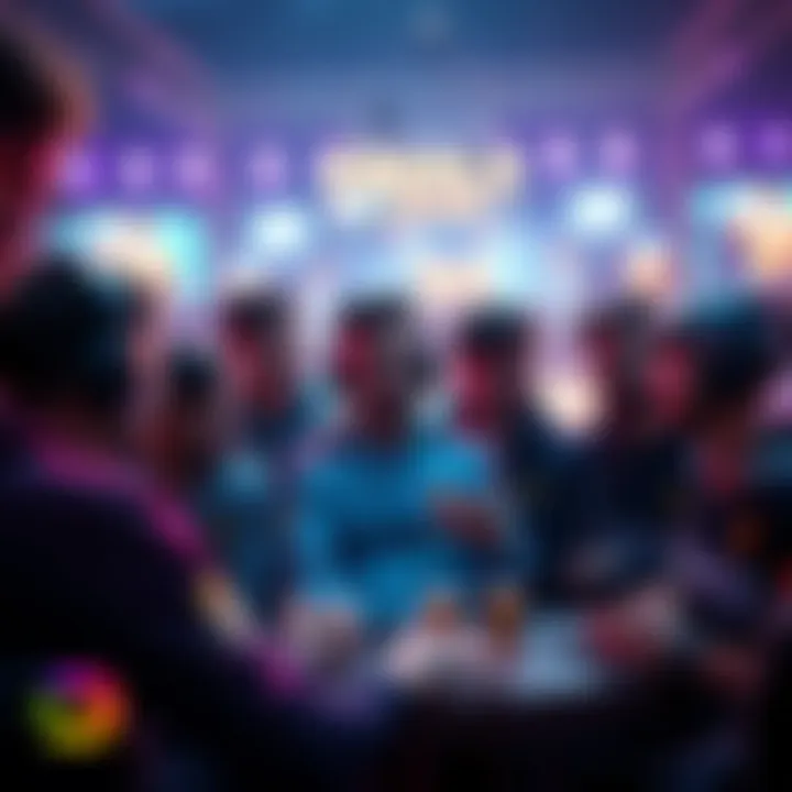 Players Discuss The Finals in 2026 Group of gamers talking about The Finals, showing excitement and different game scenes in the background