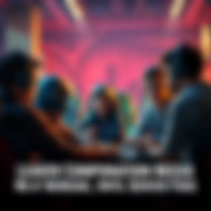 A group of players in a gaming setup expressing frustration over frequent leavers and server problems