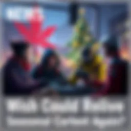 A group of gamers chatting about their favorite seasonal events and missions from the game.