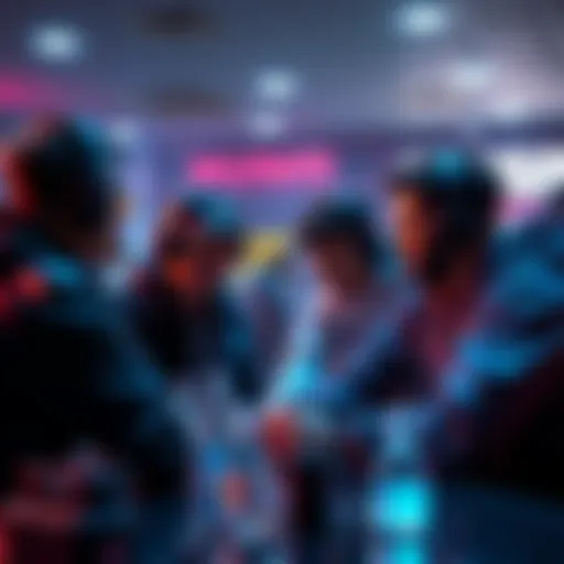 Group of gamers sharing opinions about Splitgate 2 on a forum