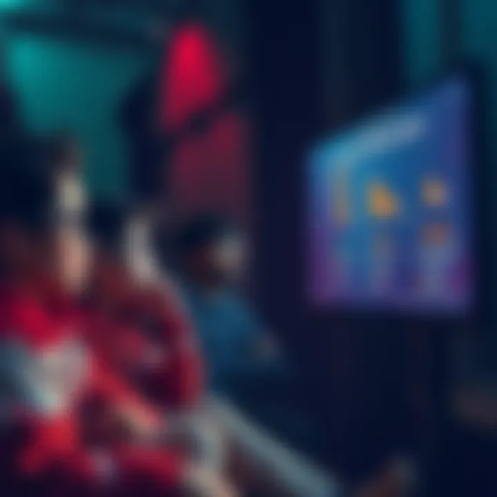 Players frustrated with deck spotlight Group of players looking disappointed while viewing deck spotlight stats on a screen