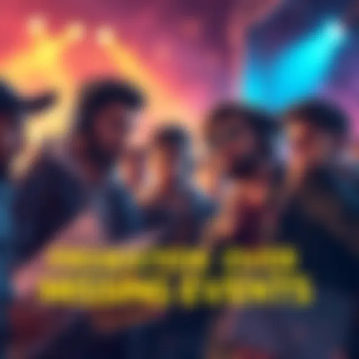 Group of gamers looking disappointed while discussing missing rewards after an event