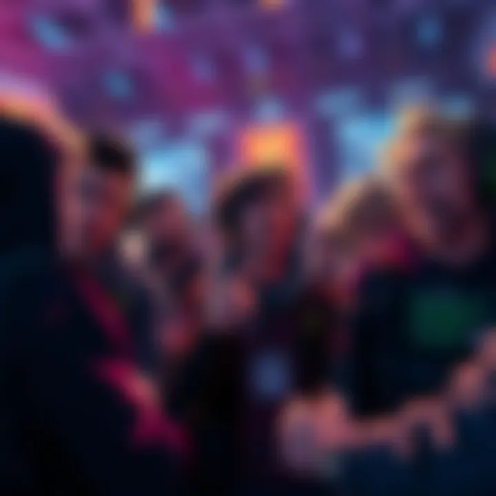 A group of players showing frustration as they deal with game crashes during the final combat event