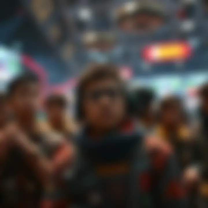 A group of players looking exhausted and frustrated in a game setting, questioning their purpose and hope while surrounded by chaos.