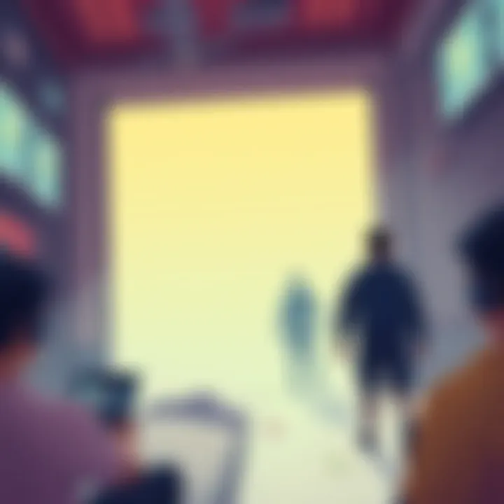 Players leaving Marathon Illustration showing frustrated players leaving a gaming environment, depicting issues with matchmaking and rewards