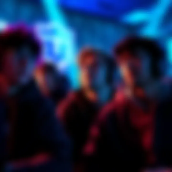 Group of gamers looking frustrated as they leave a ranked match, highlighting the growing trend in the gaming community