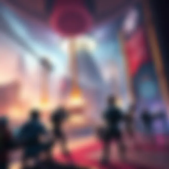 Group of gamers engaged in gameplay on the nostalgic Agora map