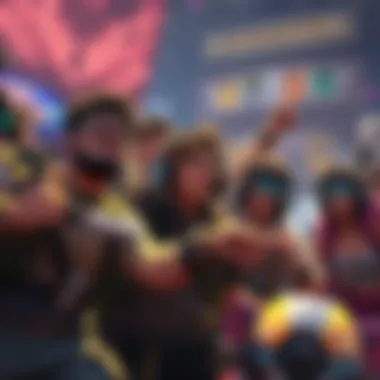 Group of players in a gaming setting expressing frustration, some showing signs of throwing in protest over Mercy's nerf