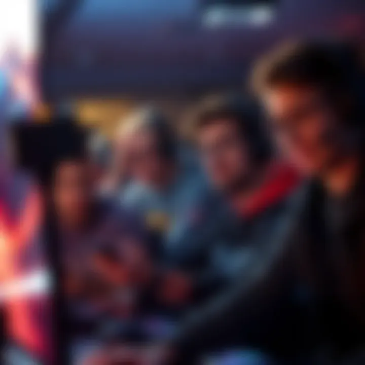 A group of gamers discussing their thoughts on Marathon gameplay during the Server Slam event, with some showing excitement and others expressing frustration over graphics.