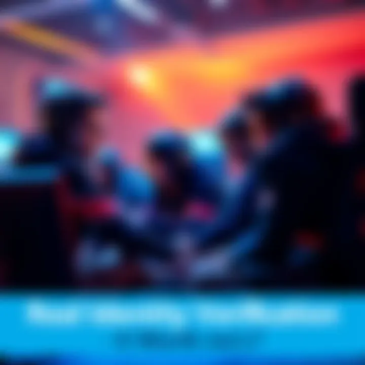 A group of gamers enjoying a session on a verified gaming platform, showcasing improved interactions and an engaging environment.