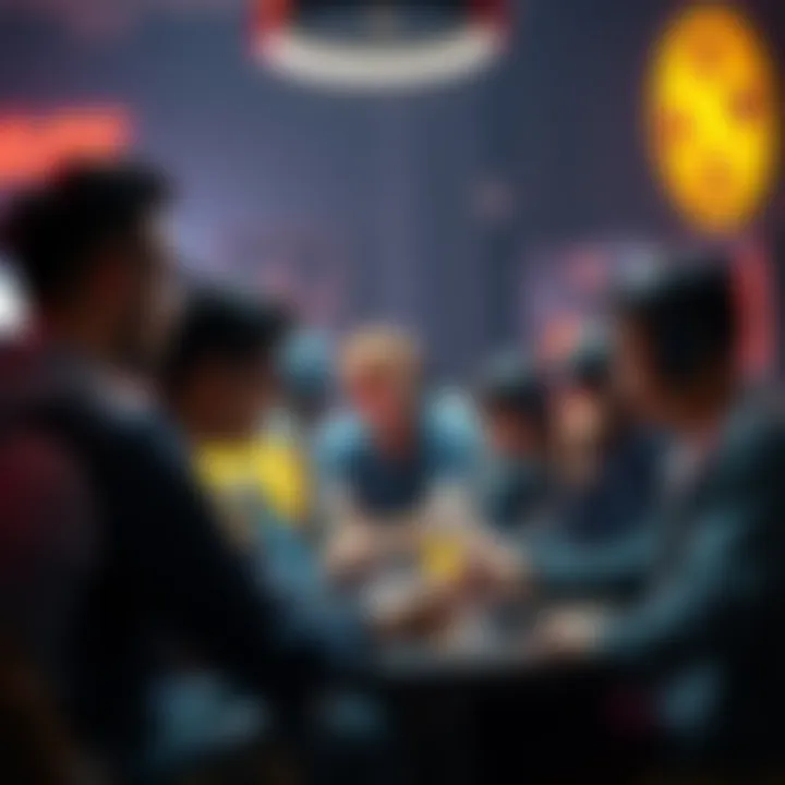 Group of players expressing frustration over frequent role changes during a gaming session