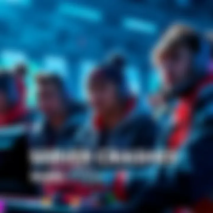 A group of gamers looking frustrated as they face disconnections while playing Rocket League