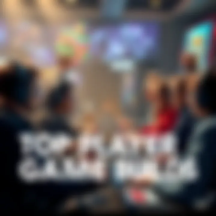 Players Sharing Game Builds A group of players discussing and sharing their favorite game builds at a gaming forum