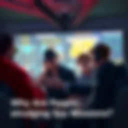 Players struggling in a spy mission A group of players huddled around a screen, looking frustrated while discussing a spy mission strategy