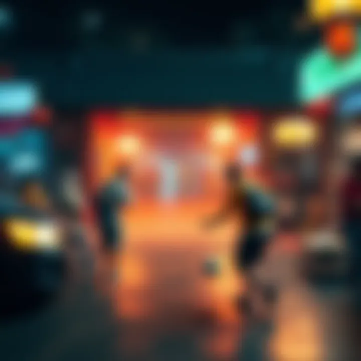 Players stuck at spawn in Lijiang Market Players unable to exit spawn with the ball in Lijiang Market, showing frustration in gameplay