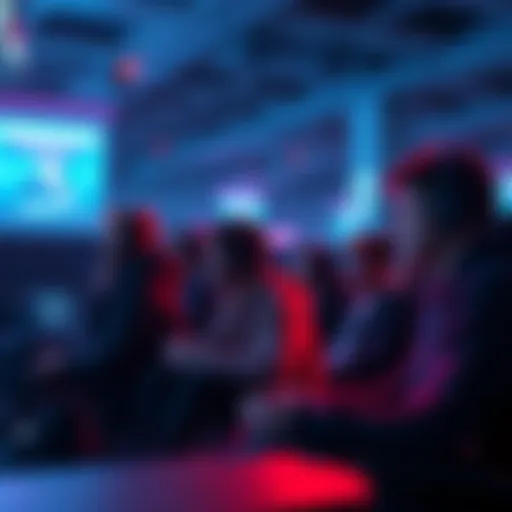 A group of gamers looking frustrated while waiting for a match to start, showing their screens with matchmaking errors