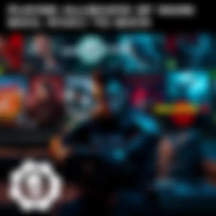 A gamer sitting on a couch, intensely playing Gears of War on an Xbox One console, surrounded by Gears game covers.