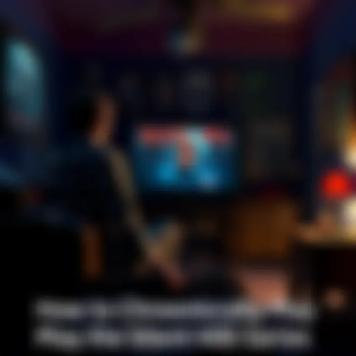 A gamer sits in a dimly lit room, focused on playing Silent Hill 2 on a TV screen, surrounded by game posters and memorabilia.