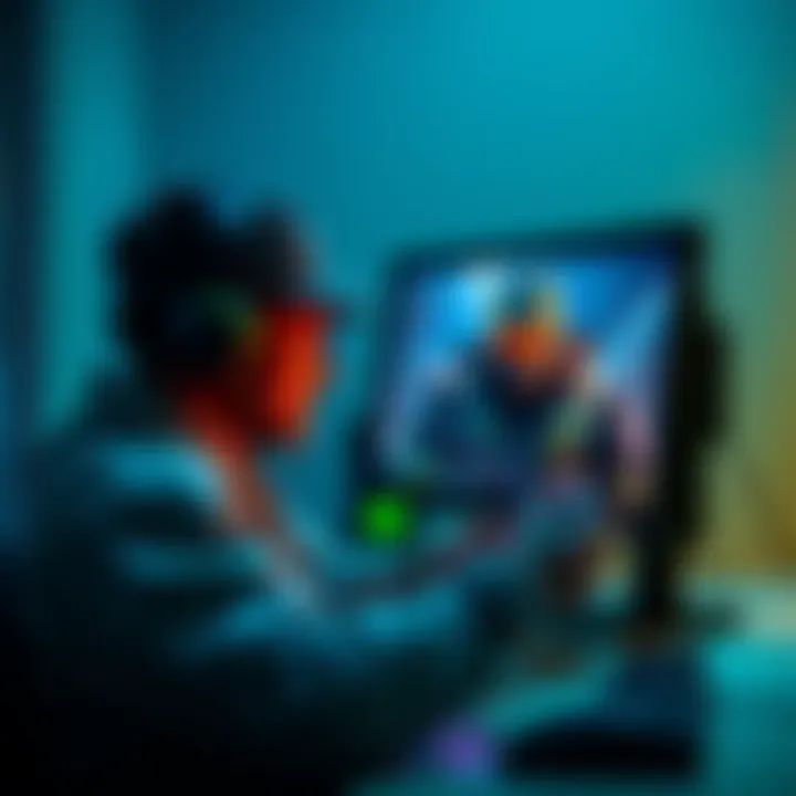 A gamer enjoying the original Halo trilogy on a computer with fan-made ports and emulators