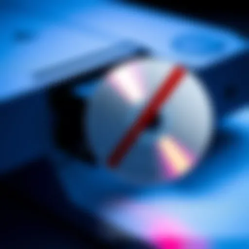 PlayStation disc production ending A graphic showing a PlayStation console with a disc drive and a crossed-out disc symbol, highlighting the end of physical game disc production by 2028