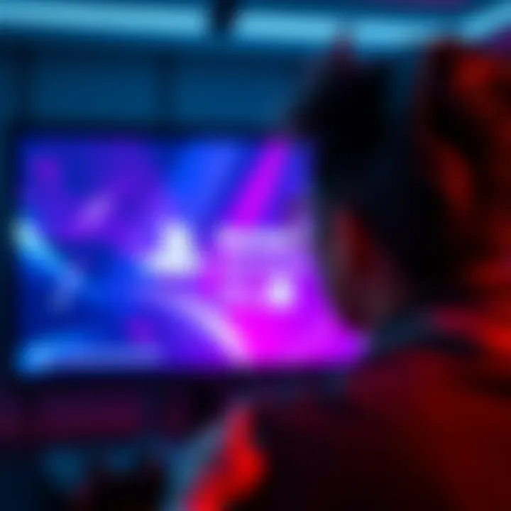 A shocked gamer staring at the screen with the PlayStation logo and Terms of Service announcement displayed during a ranked match