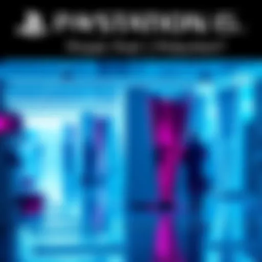 Concept image showing PlayStation 6 in a factory setting with assembly workers.