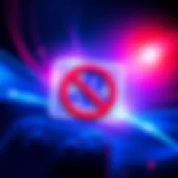A graphic showing a PlayStation logo with a block symbol over a Marvel Token icon, representing restricted access to digital currency for gamers.