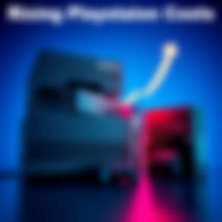 Rising PlayStation Costs A stack of PlayStation consoles and game boxes showing their prices rising with an upward trend, symbolizing increasing gaming expenses.