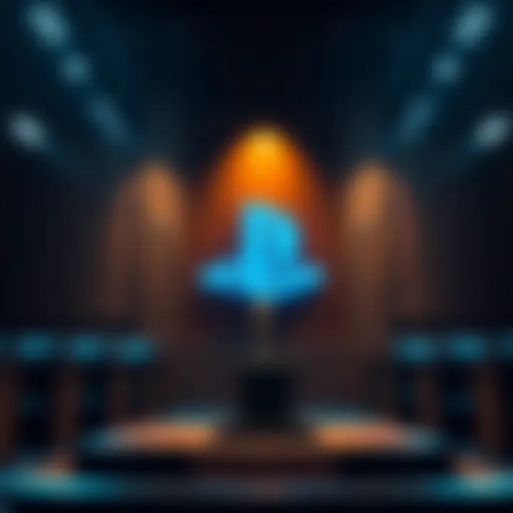 PlayStation logo displayed in a courtroom, symbolizing a legal battle over digital ownership rights