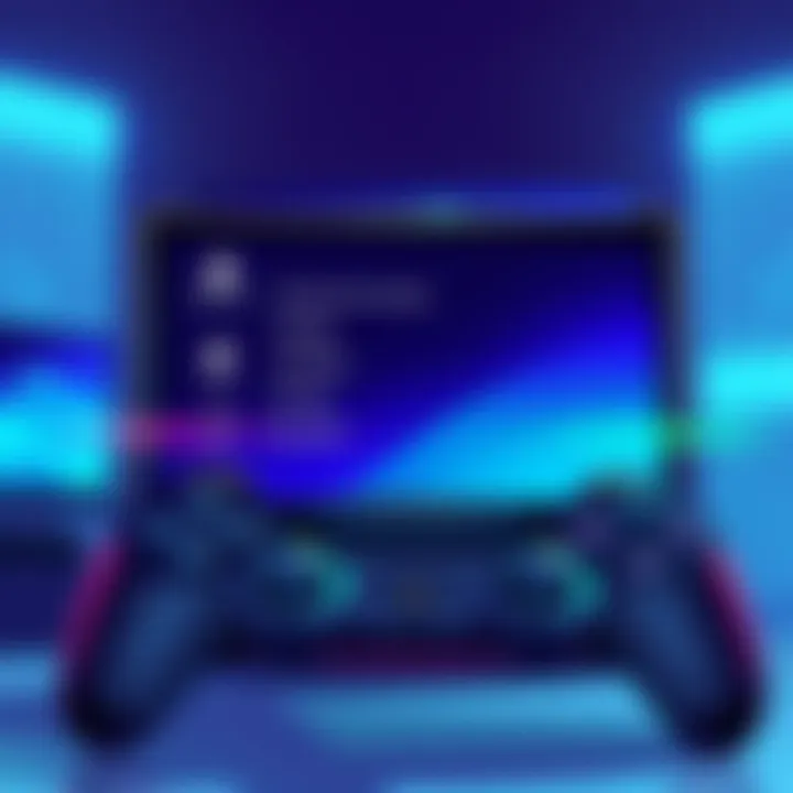 PlayStation Friends List Issue An illustration showing a PlayStation console with a blank friends list on the screen, highlighting user frustration with empty connections.